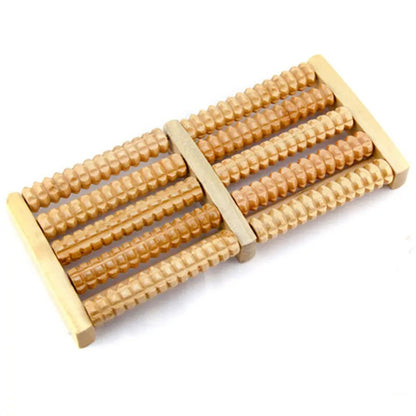 1pc Wooden Foot Massager