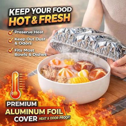 Aluminium foil cover
