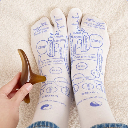 Foot Massage Acupressure Socks (SOCKS + STICK)