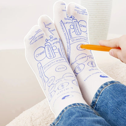 Foot Massage Acupressure Socks (SOCKS + STICK)
