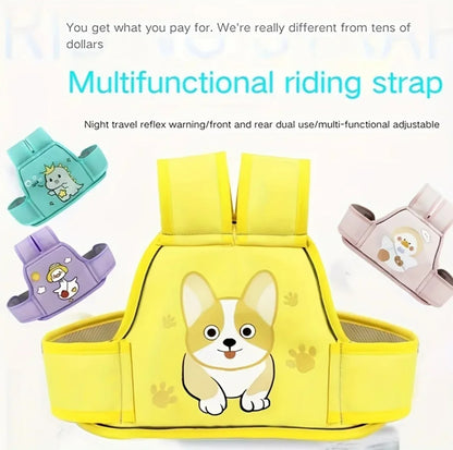 Kids Motorcycle Bicycle Bike Safety Seat Belt