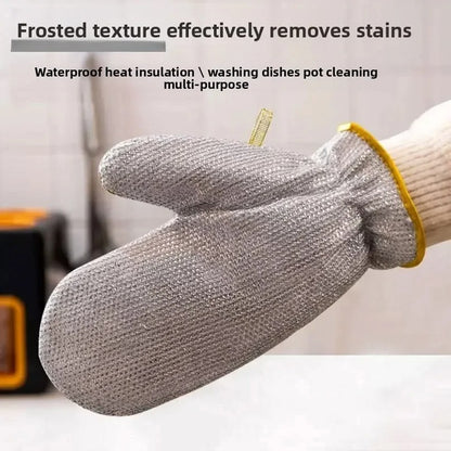 Steel Wire Cleaning Gloves