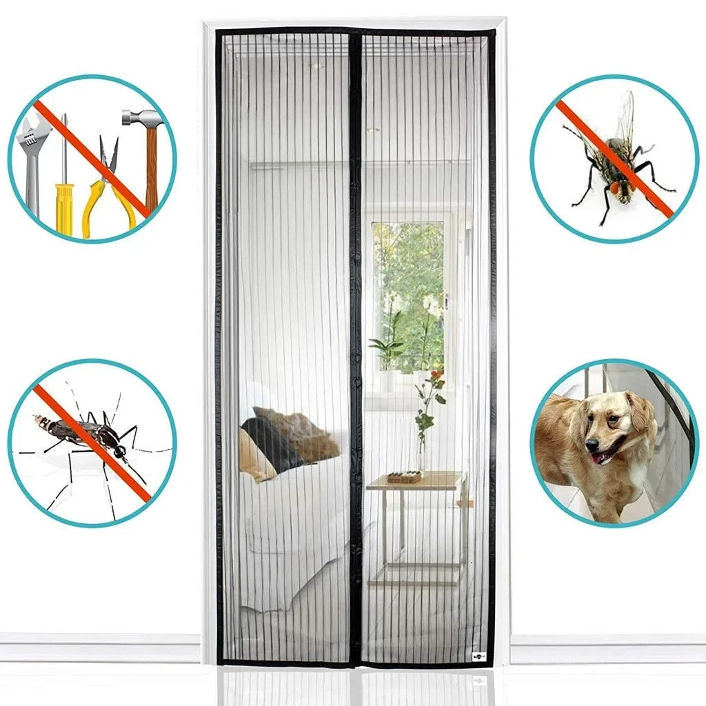 Magnetic Mosquito Screen Door Net