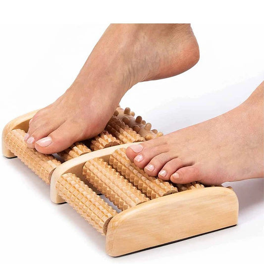 1pc Wooden Foot Massager