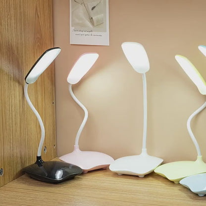 Portable Touch Control LED Desk Lamp – USB Rechargeable