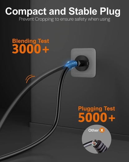 2-Pin Power Extension Cable, Copper Wire