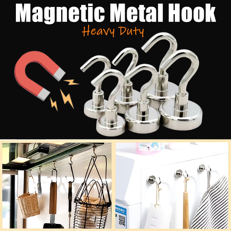 Heavy Duty Magnetic Metal Hook