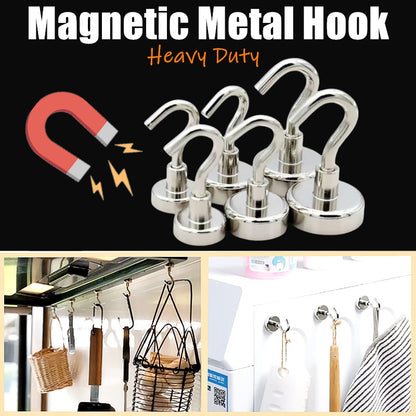 Heavy Duty Magnetic Metal Hook